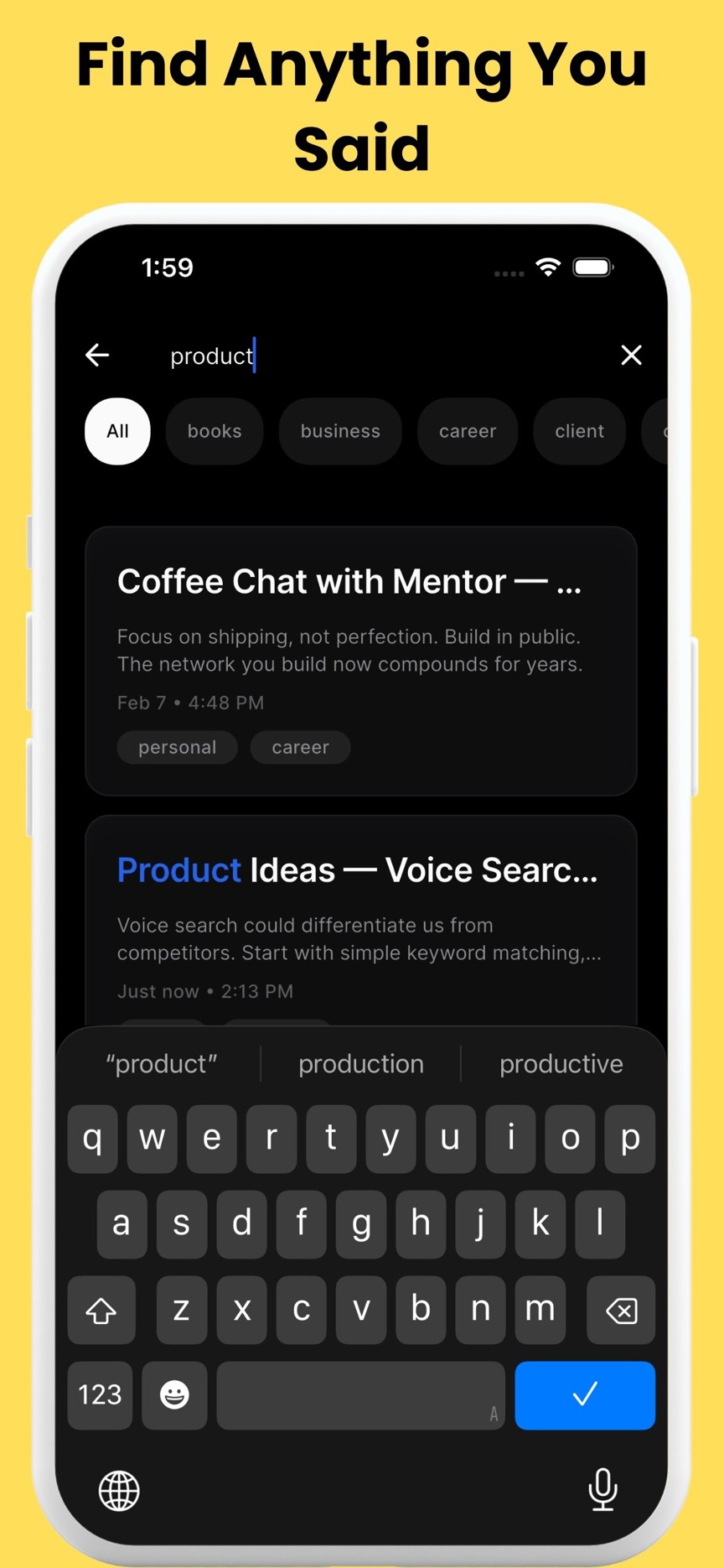 Aura Notes screenshot